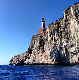 Lighthouse on Capri, Italy