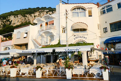 Meeting point c/o Ristorante L'Approdo
